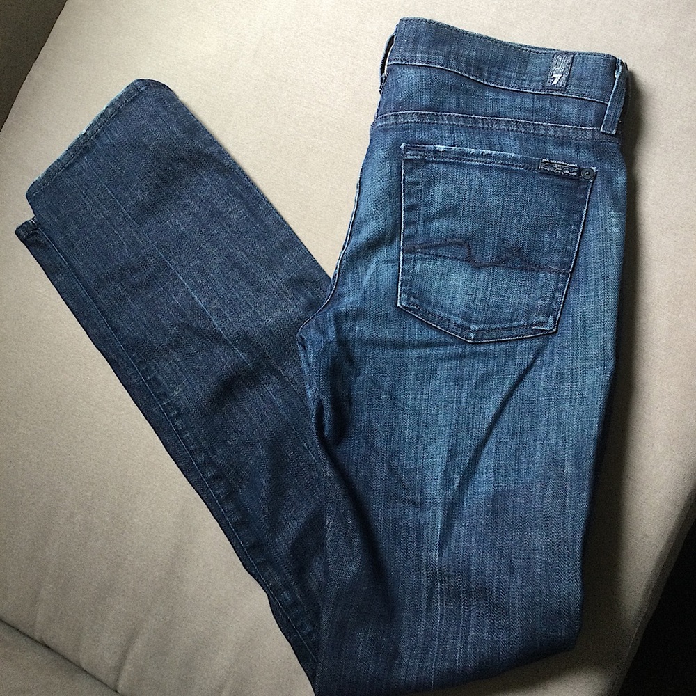 7 For All Mankind Straight Leg Jeans